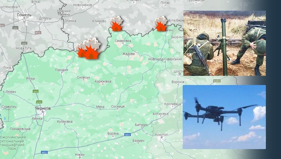 Більше дронів та ракети з літака: росіяни обстріляли три прикордонні громади на Чернігівщині