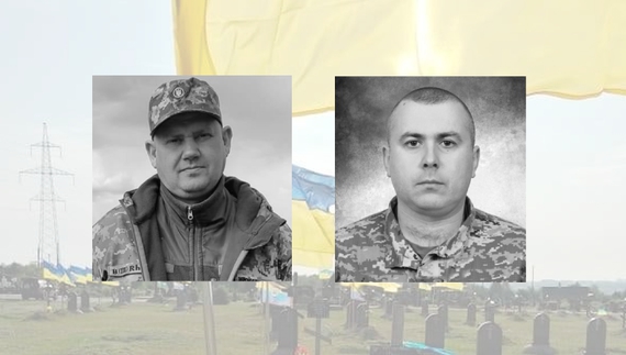 У двох громадах на Чернігівщині поховали двох загиблих на війні бійців