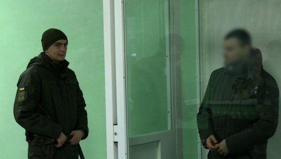 Максим Криволап під час суду. Йому інкримінували державну зраду