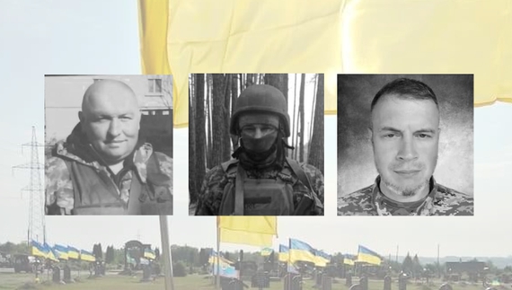 На Чернігівщині поховали трьох бійців ЗСУ: жалобні заходи у Ніжині, Плисках і Прилуках