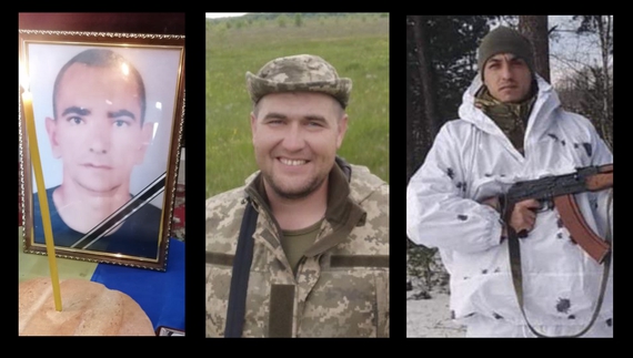 Трьох полеглих воїнів ЗСУ поховали у громадах Чернігівщини