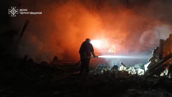 Ударні дрони били по підприємству та корівнику: ситуація на Чернігівщині за добу