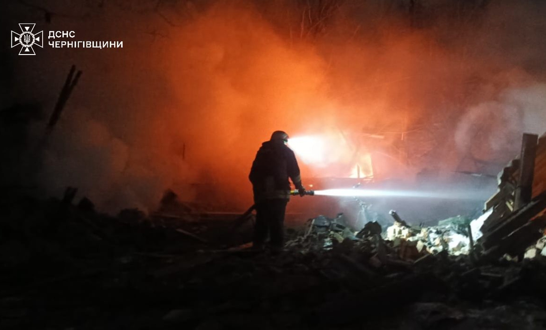 Ударні дрони били по підприємству та корівнику: ситуація на Чернігівщині за добу