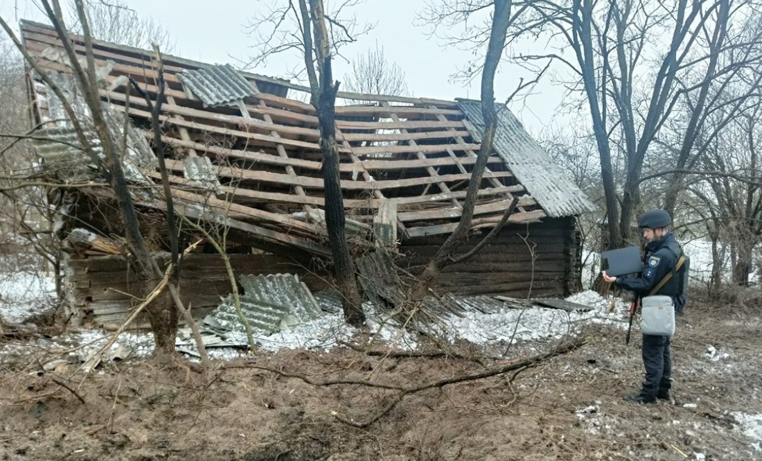 В село на Чернігівщині прилетів ворожий дрон