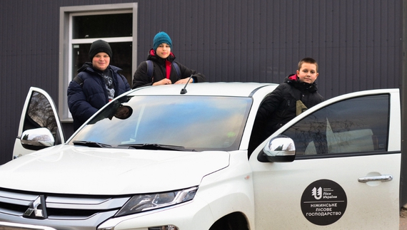 Школярі досліджують лісництво на Ніжинщині