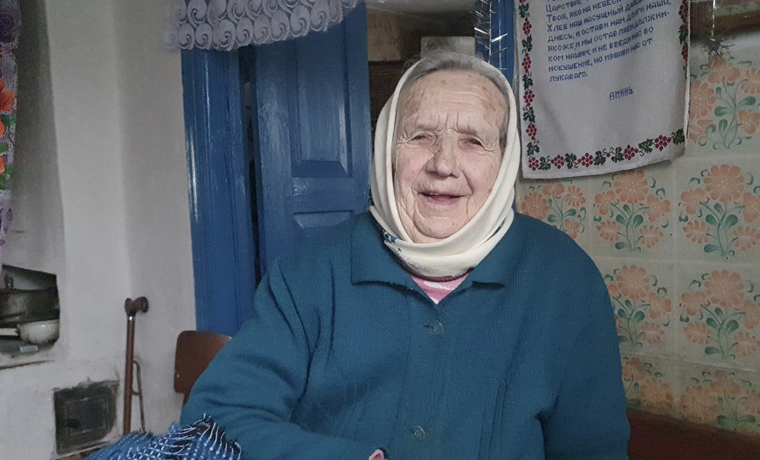 Софія Шинкаренко в Конятині город посадила першою