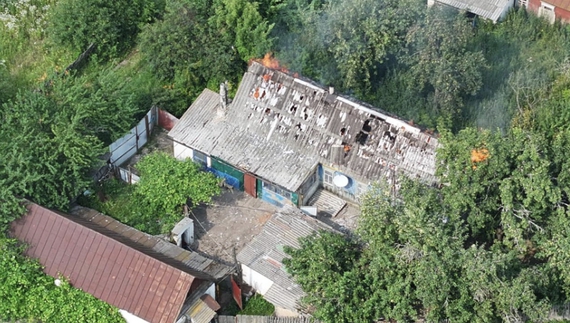 Пожежа у селі Новгород-Сіверської громади. 11 липня 2025 року