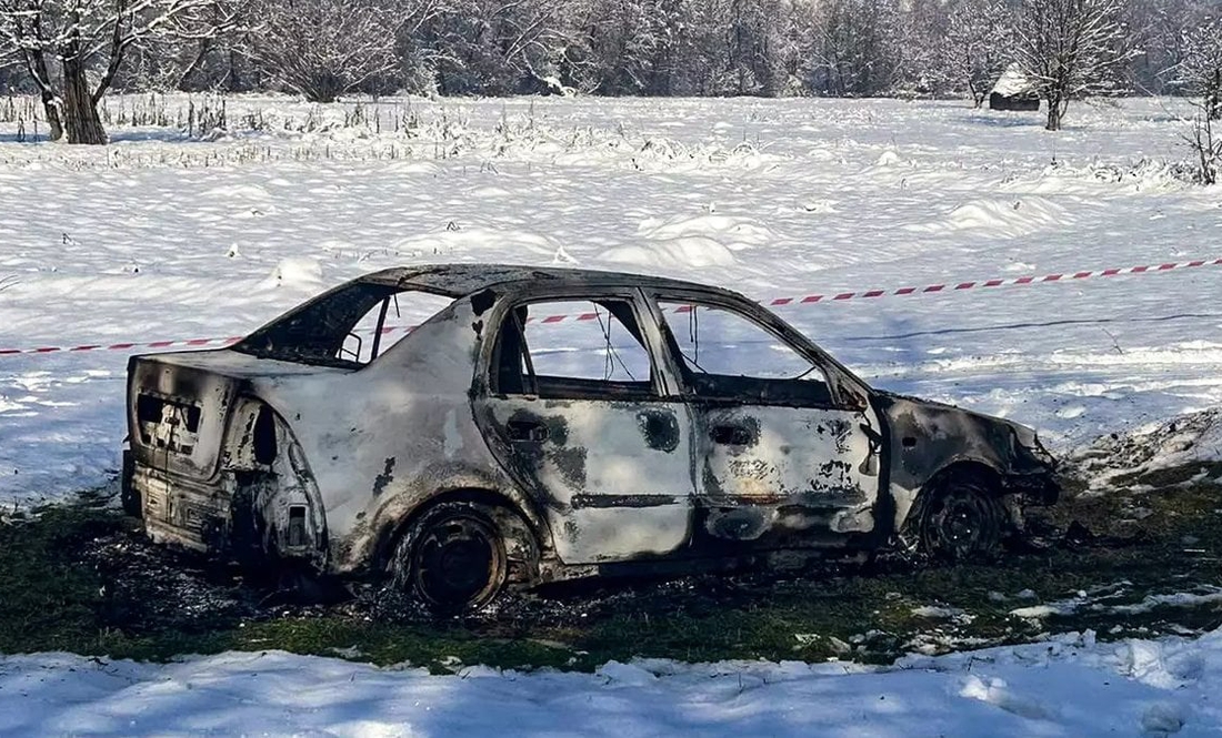 У громаді на Чернігівщині вщент згорів автомобіль