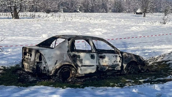 У громаді на Чернігівщині вщент згорів автомобіль