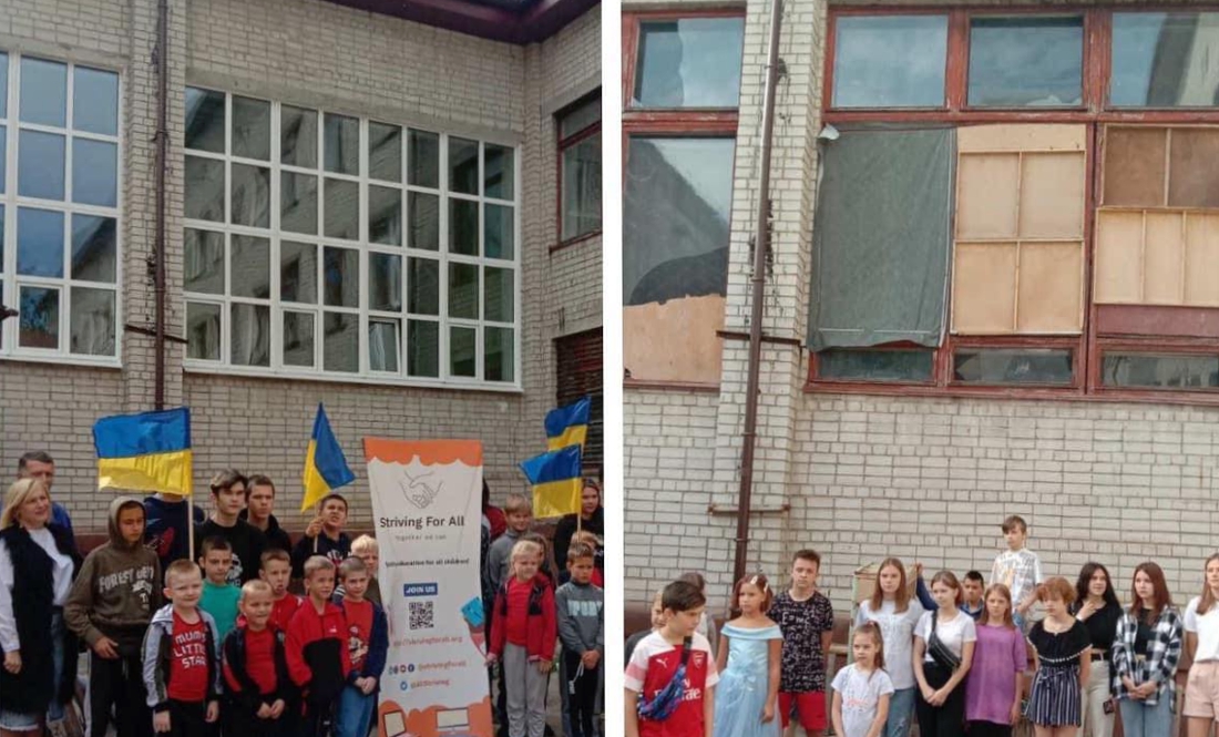 Волонтери та міжнародні партнери допомогли засклити 3 школи в Чернігові