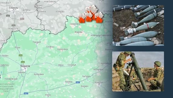 Ворог із мінометів обстрілював дві прикордонні громади Чернігівщини