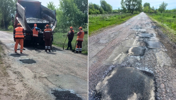 У селищі відремонтували проблемний відрізок дороги