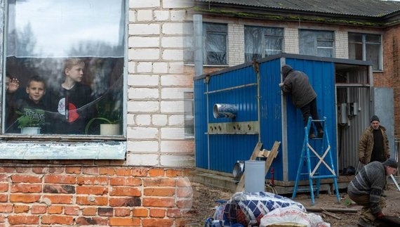 У сільській школі встановлюють нову котельню - «їстиме» менше дров