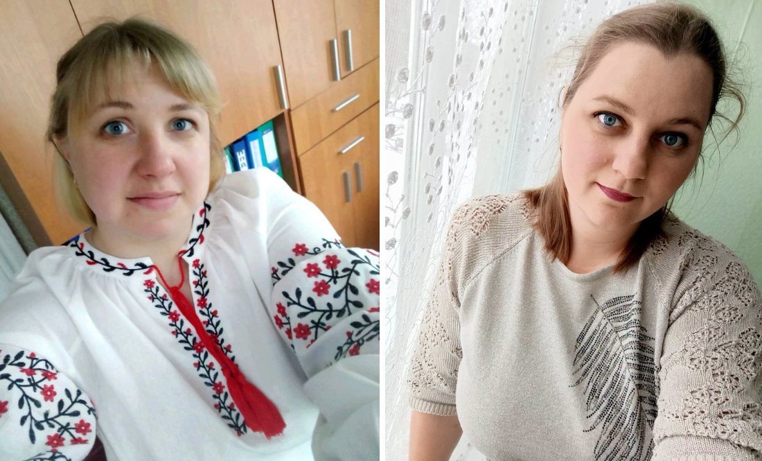 Марія Везовик та Оксана Сотник