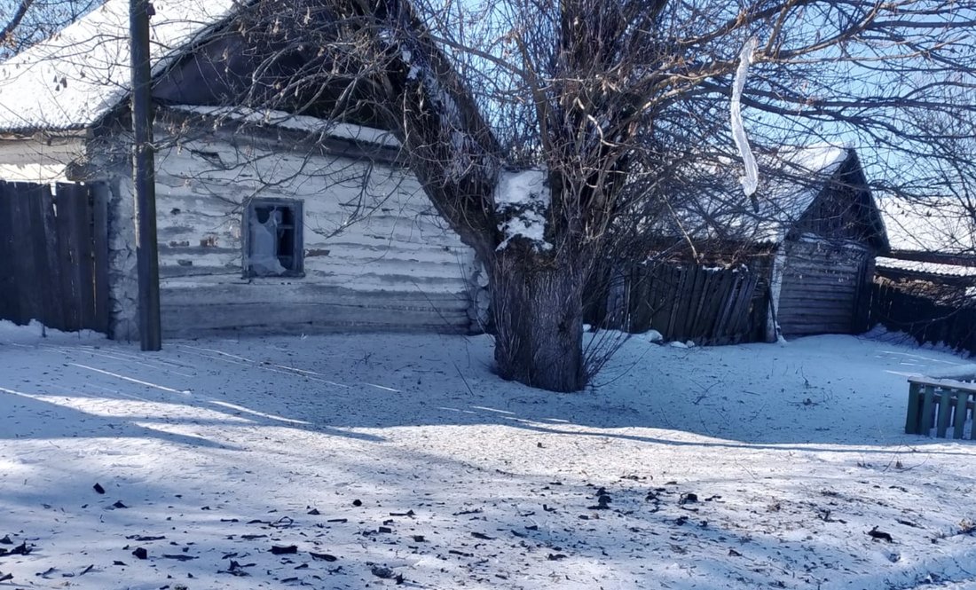 Ворог 1 лютого протягом дня атакував Новгород-Сіверський район: пожежі та руйнування