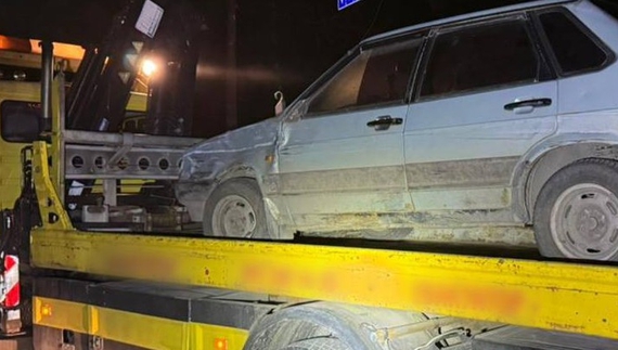 У Чернігові нетверезий водій утік з місця аварії