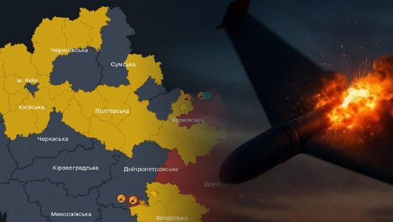 Півтори доби не стихає тривога на Чернігівщині: скільки дронів збили