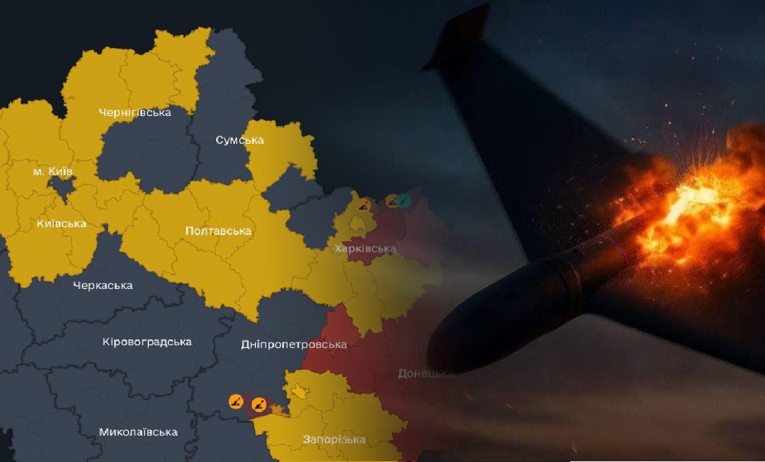 Півтори доби не стихає тривога на Чернігівщині: скільки дронів збили