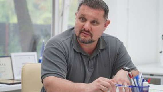 Дмитро Брижинський на зустрічі з адміністрацією КП «Ветеранський простір» у Чернігові