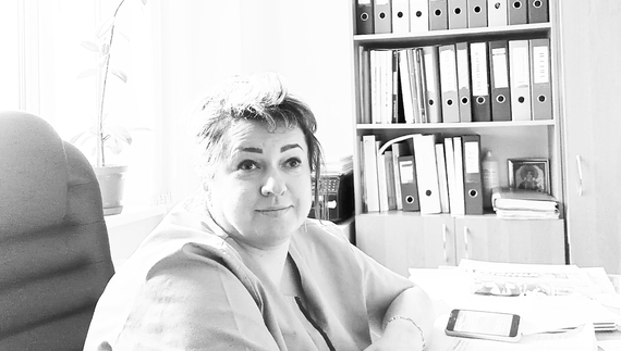 Олена Лебідь,  медична директорка Ніжинського міського пологового будинку