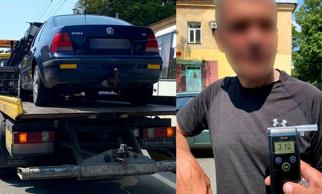 П'яний антирекорд: у Чернігові водій влаштував ДТП