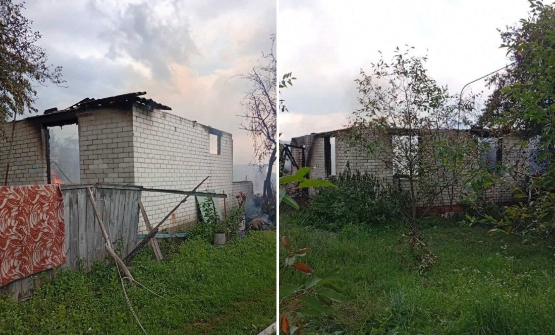Знищена оселя в Ільмівці
