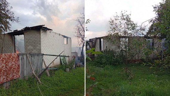 Знищена оселя в Ільмівці
