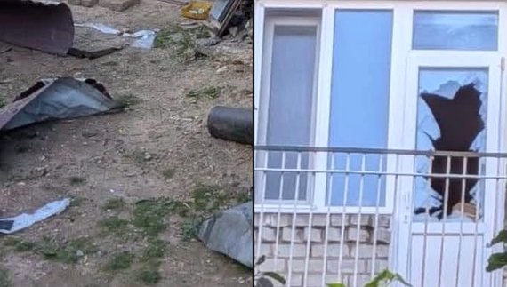 Після вибуху російського безпілотника. Новгород-Сіверський, 28 вересня 2026 року