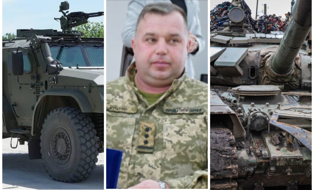 Командир частини хотів продати трофейні танки та броньовик «Тайфун»?