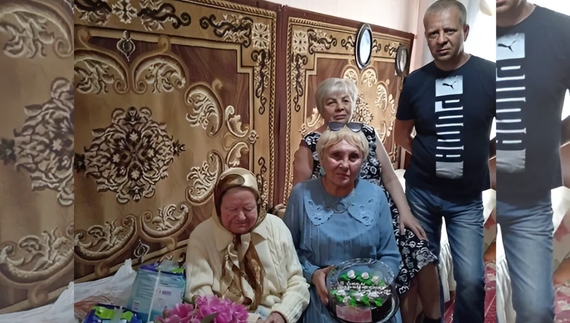 99 років відсвяткувала ніжинка Оксана Йовківна Заливако