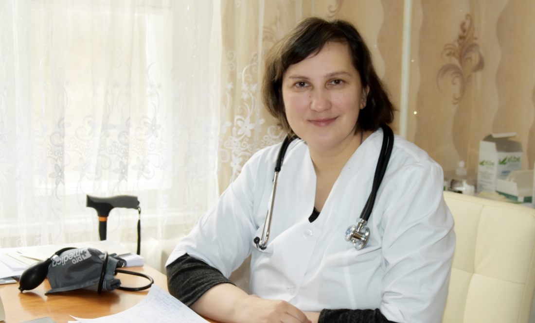 Олена КУЦ, терапевтка-кардіологиня з Запоріжжя.