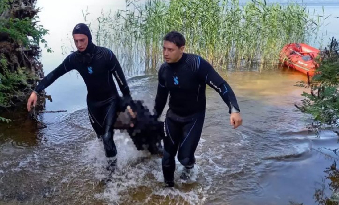 На Чернігівщині з річки дістали тіло потопельника