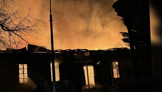 Вибухи у Чернігові, руйнування у громадах: область під атакою безпілотників. Фото ДСНС