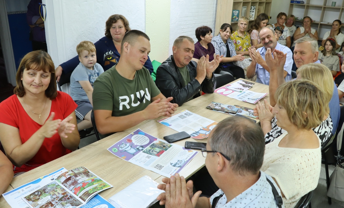 У селі на Чернігівщині занедбану амбулаторію переробили під новий освітній простір