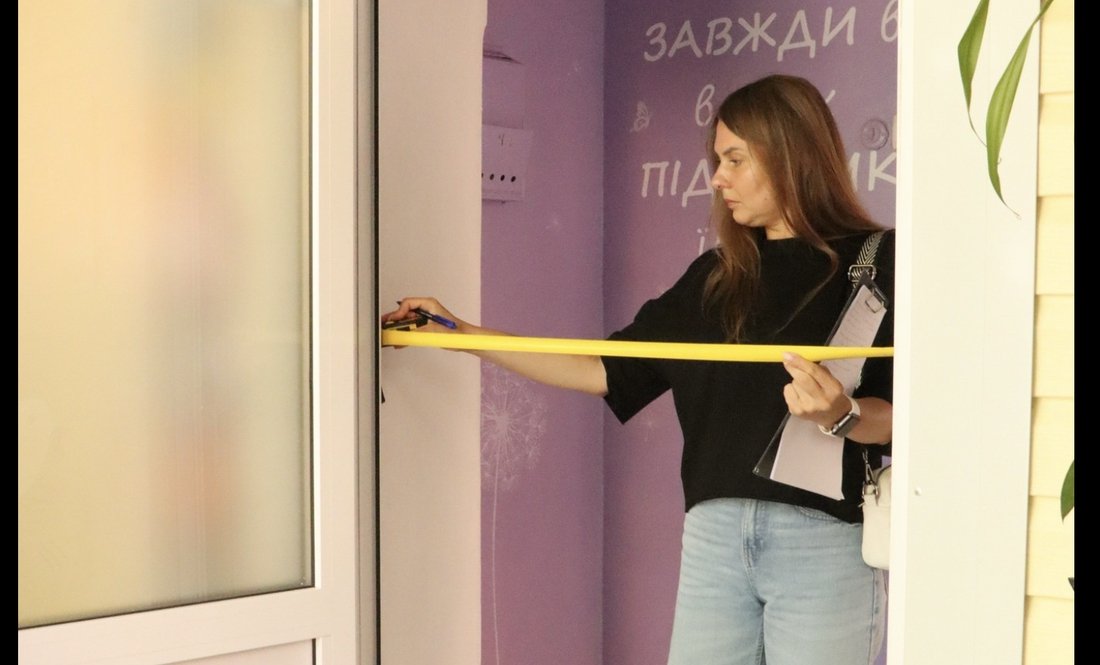 Під час моніторингу. Фото ГО "Агенція міських ініціатив"