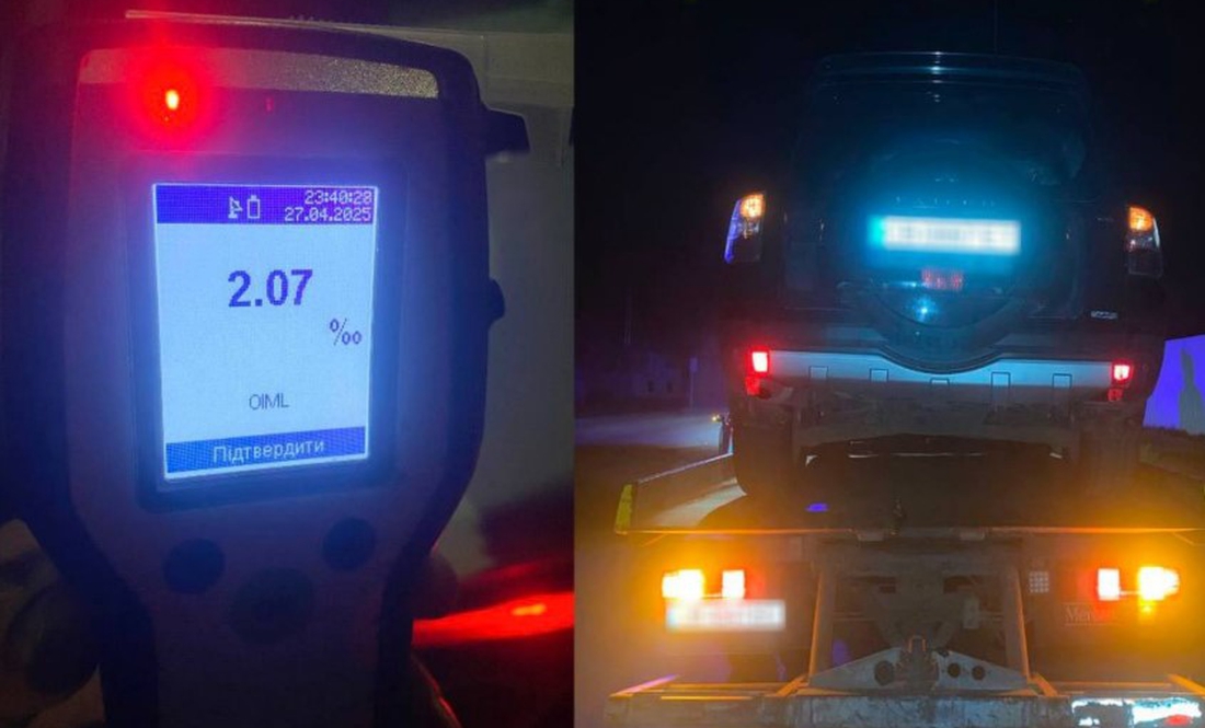 Їхала містом із розірваним колесом: чернігівські патрульні затримали п'яну водійку