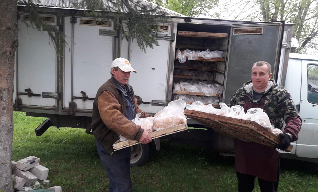 У Сновській громаді роздали понад 4000 хлібин за 2 дні