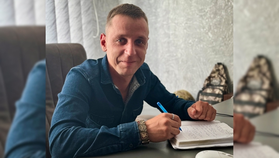Чоловік, який втратив на фронті кінцівку, приєднався до лав поліції
