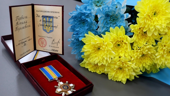 Родинам двох загиблих гвардійців з Чернігівщини вручили нагороди