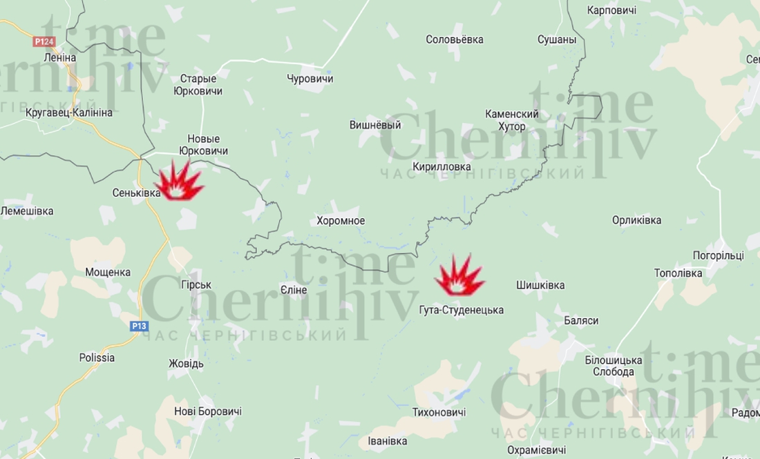 Прикордоння Чернігівщини: росіяни двічі відкривали вогонь із мінометів