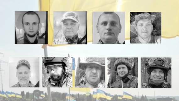 Девʼять загиблих бійців: у громадах Чернігівщини прощались із Захисниками