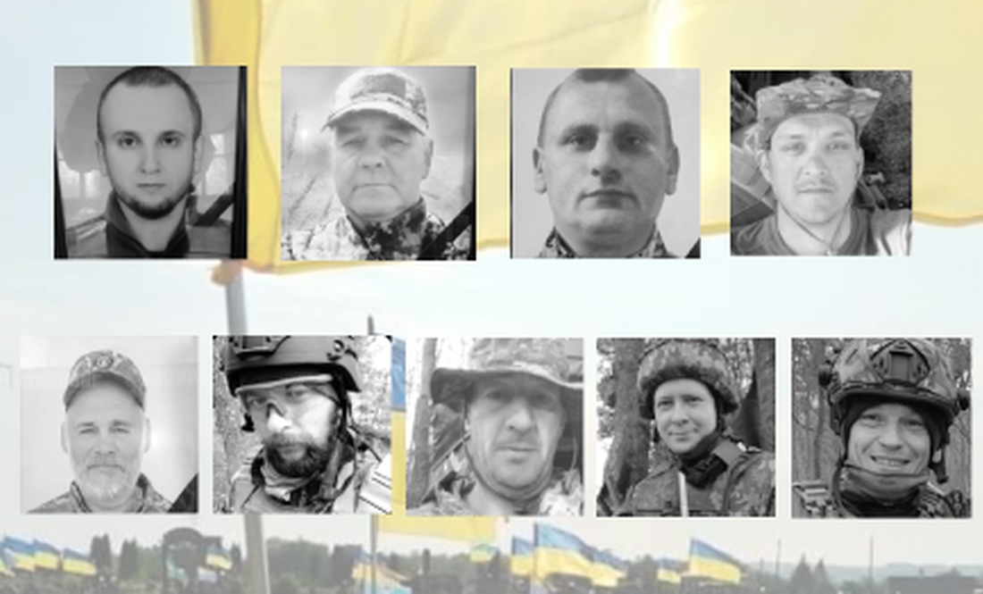 Девʼять загиблих бійців: у громадах Чернігівщини прощались із Захисниками