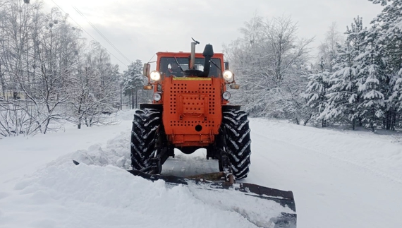 Дороги від снігу в прикордонних громадах розчищали лісівники