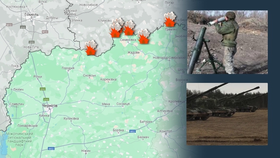 Росіяни бʼють із мінометів та артилерії: ситуація на прикордонні Чернігівщини