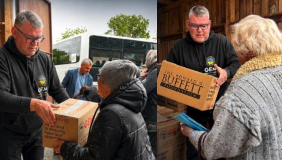 У громаді на Чернігівщині видавали продуктові набори: кому дістались