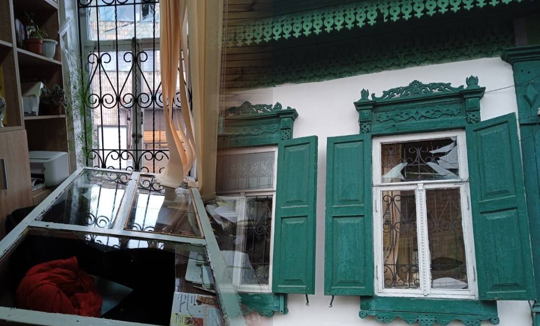 Росіяни пошкодили старовинну будівлю музею-заповідника «Слово о полку Ігоревім»