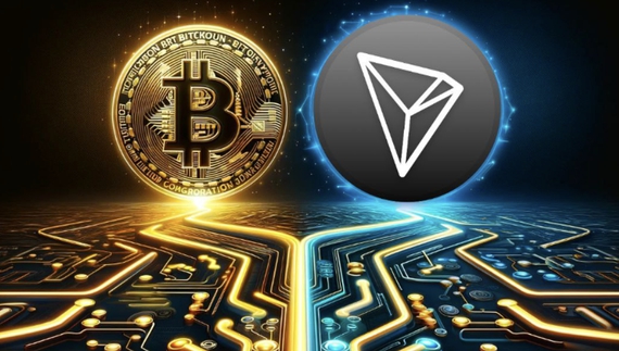 Обміняйте TRON (TRX) на Bitcoin (BTC)