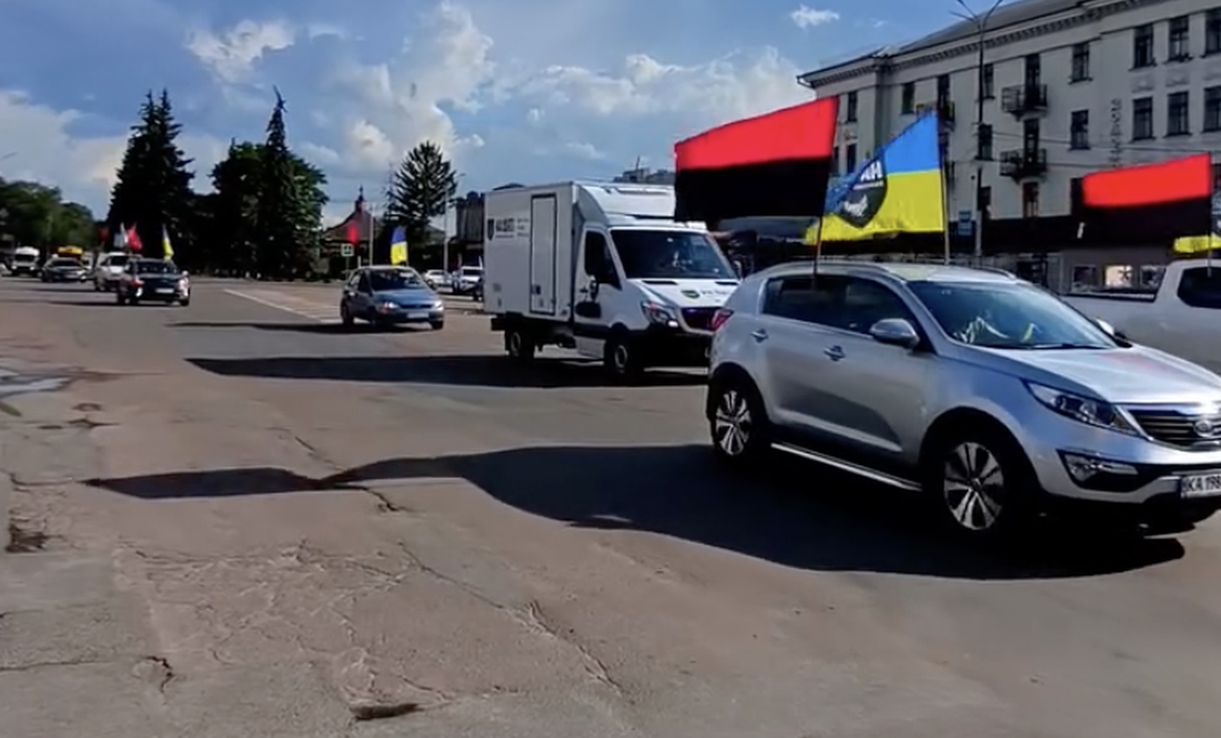 Ніжин зустрів на щиті Героя - Руслана Музику