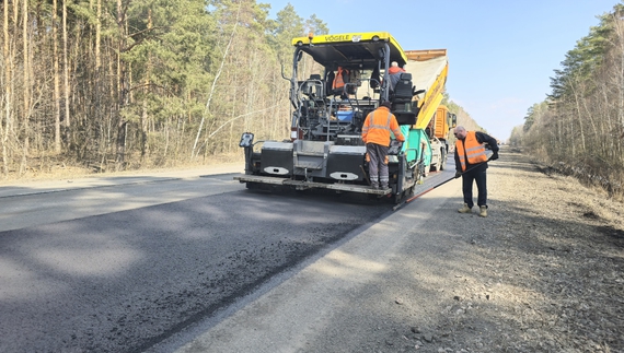 Ремонт доріг на Чернігівщини, квітень 2026 року