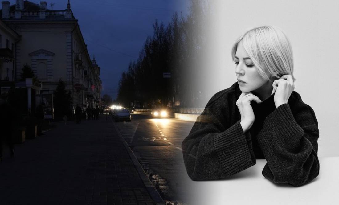 Співачка ONUKA була на зйомках у Чернігові під час блекауту: як це було